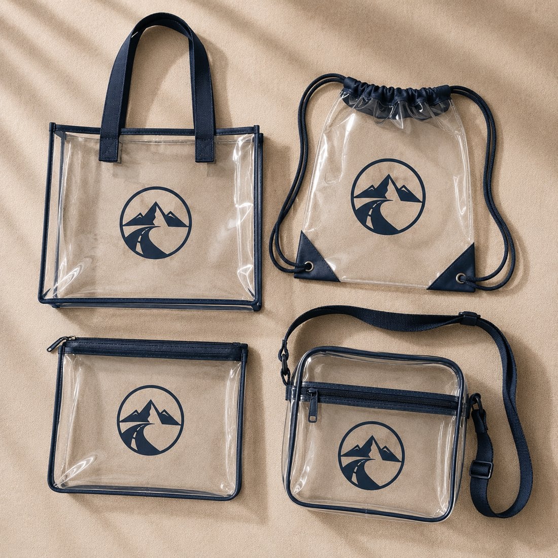 Custom clear stadium bags