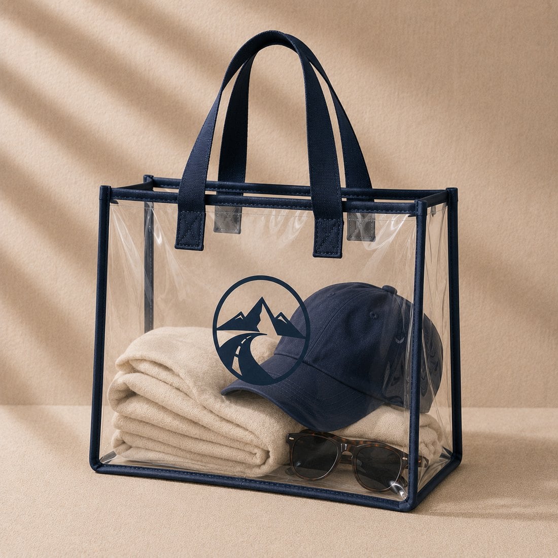 Custom clear stadium bags