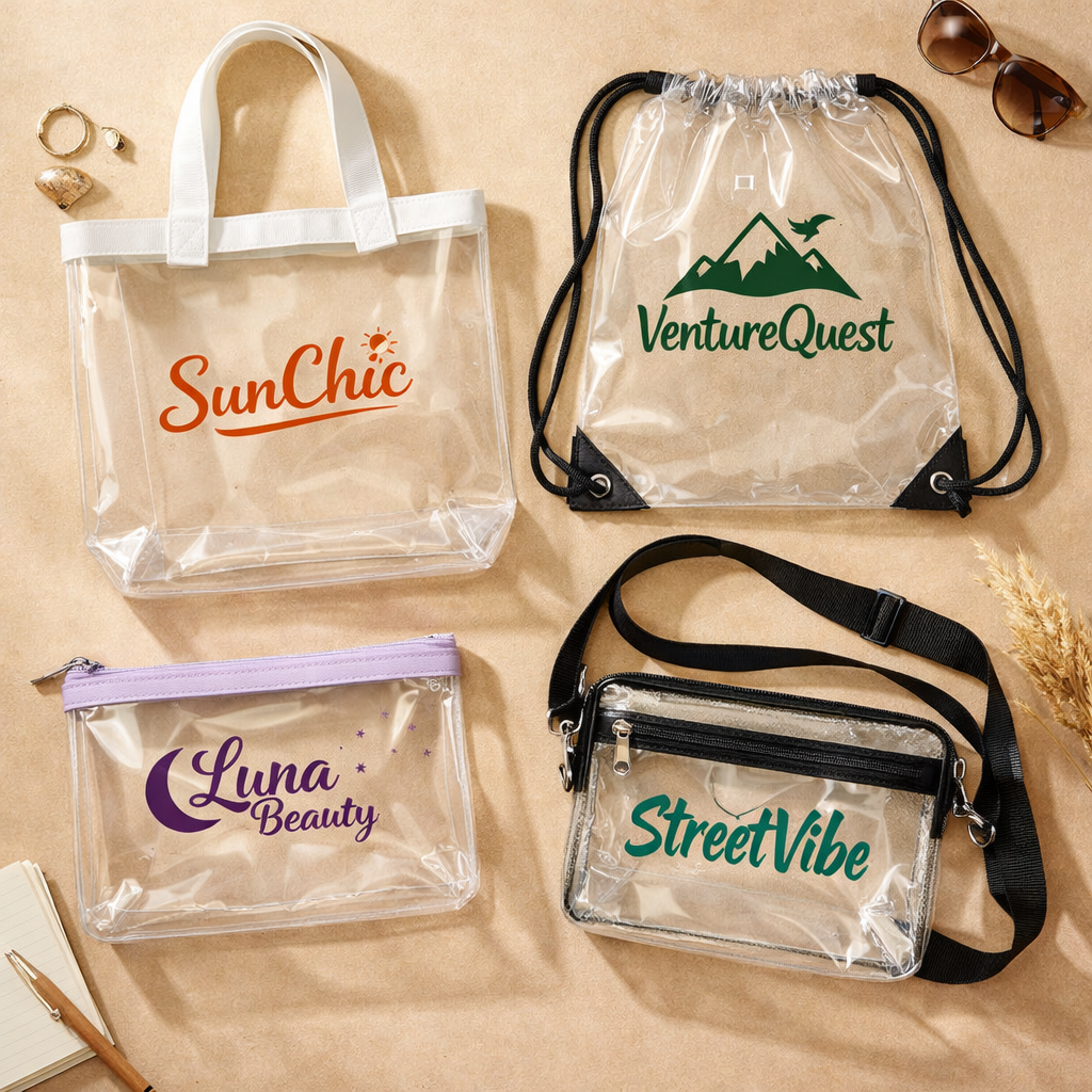 Custom clear stadium bags